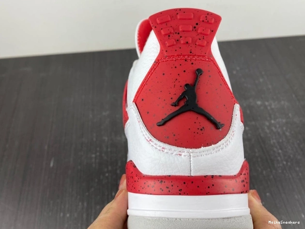 MaikeSneakers Air 4 Cement Jordan Red DH6927-161 0807